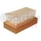 Gordon Brush 0.006 Crimped Pyler Bristle, 2-1/2 x 1-3/8 Wood Block Scrub Brush, PK12 869904 - alternate 1